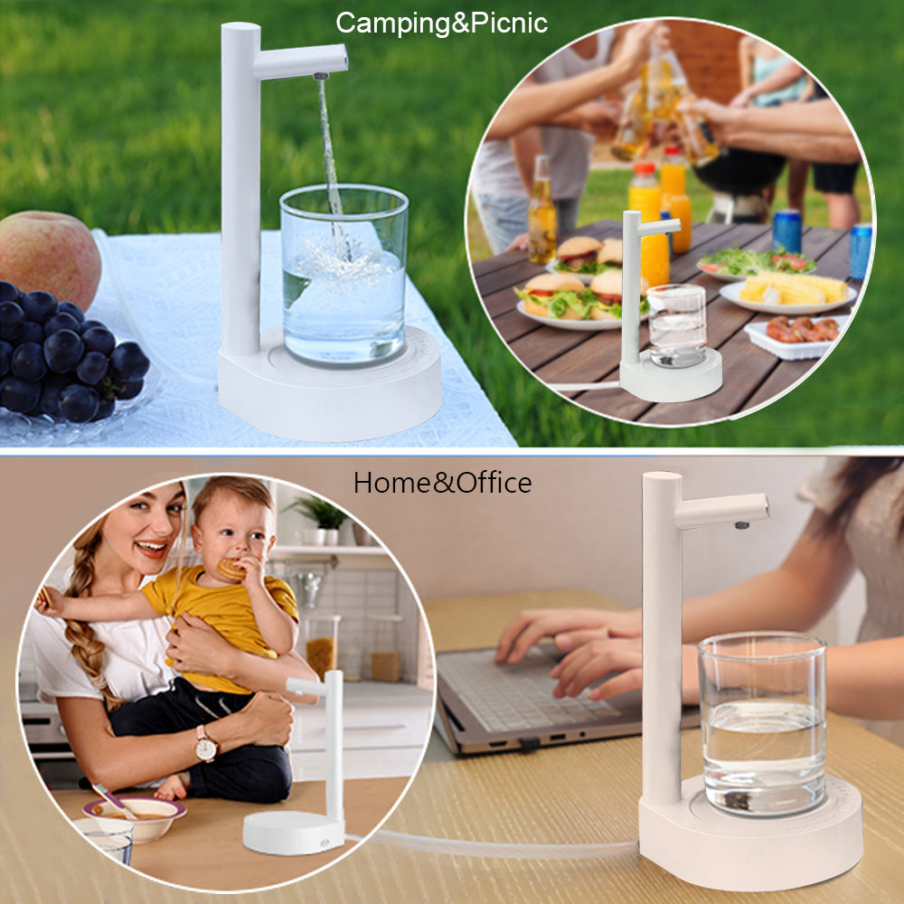 Smart Water Pump – Minimal Rechargeable Dispenser